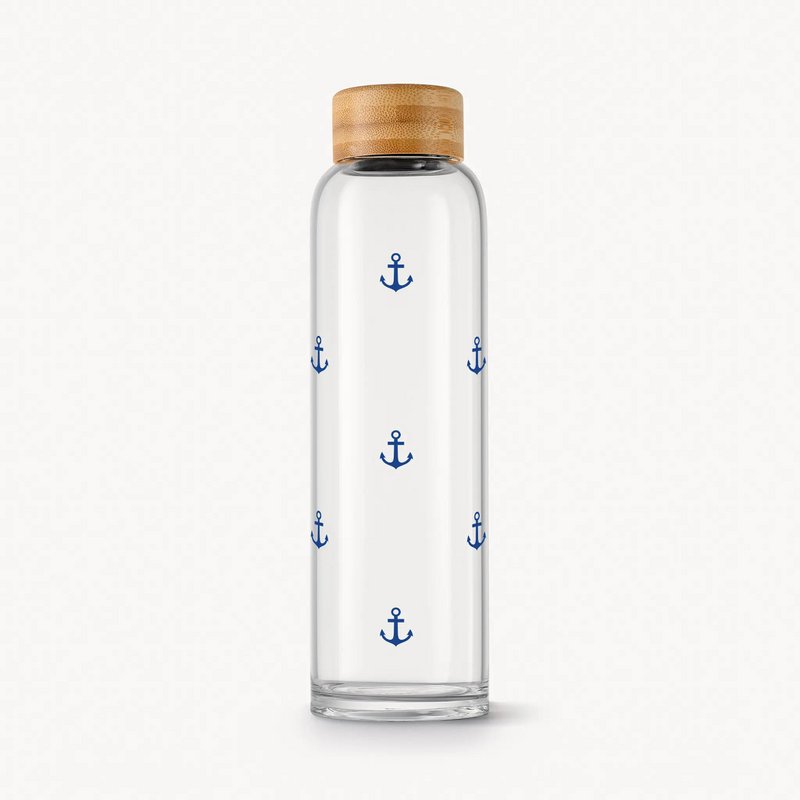 Glass drinking bottle - “Nordic by nature” 0.6l by BELAMY