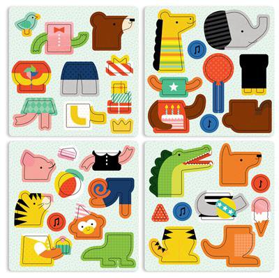 Magnetisch Spel On The Go - Feestbeesten