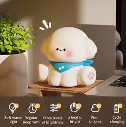 Puppy Silicone Night Lamp