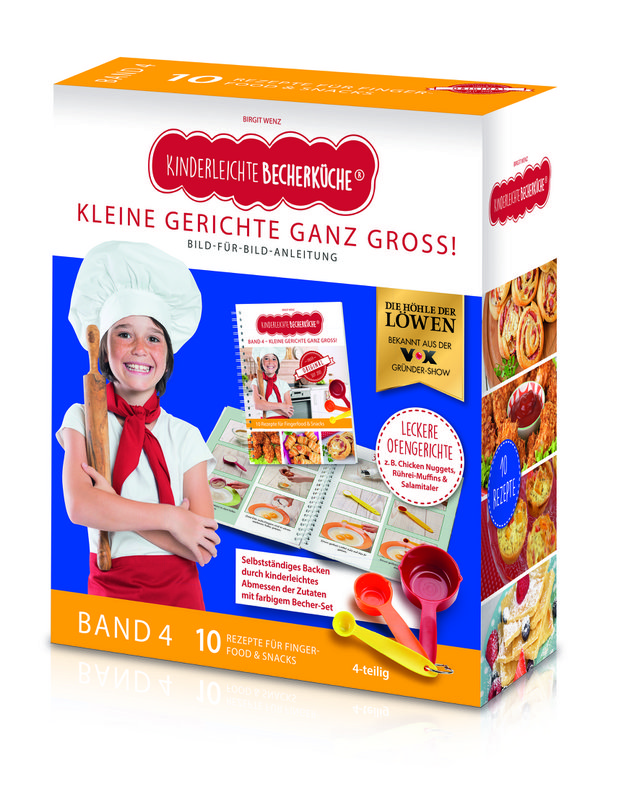 Kinderleichte Becherküche - Kleine Gerichte ganz groß! (Band 4), ink. 3-teiliges Messbecher-Set