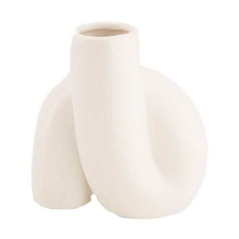 Porcelain Vase III White