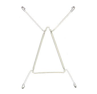 Metal plate hanger