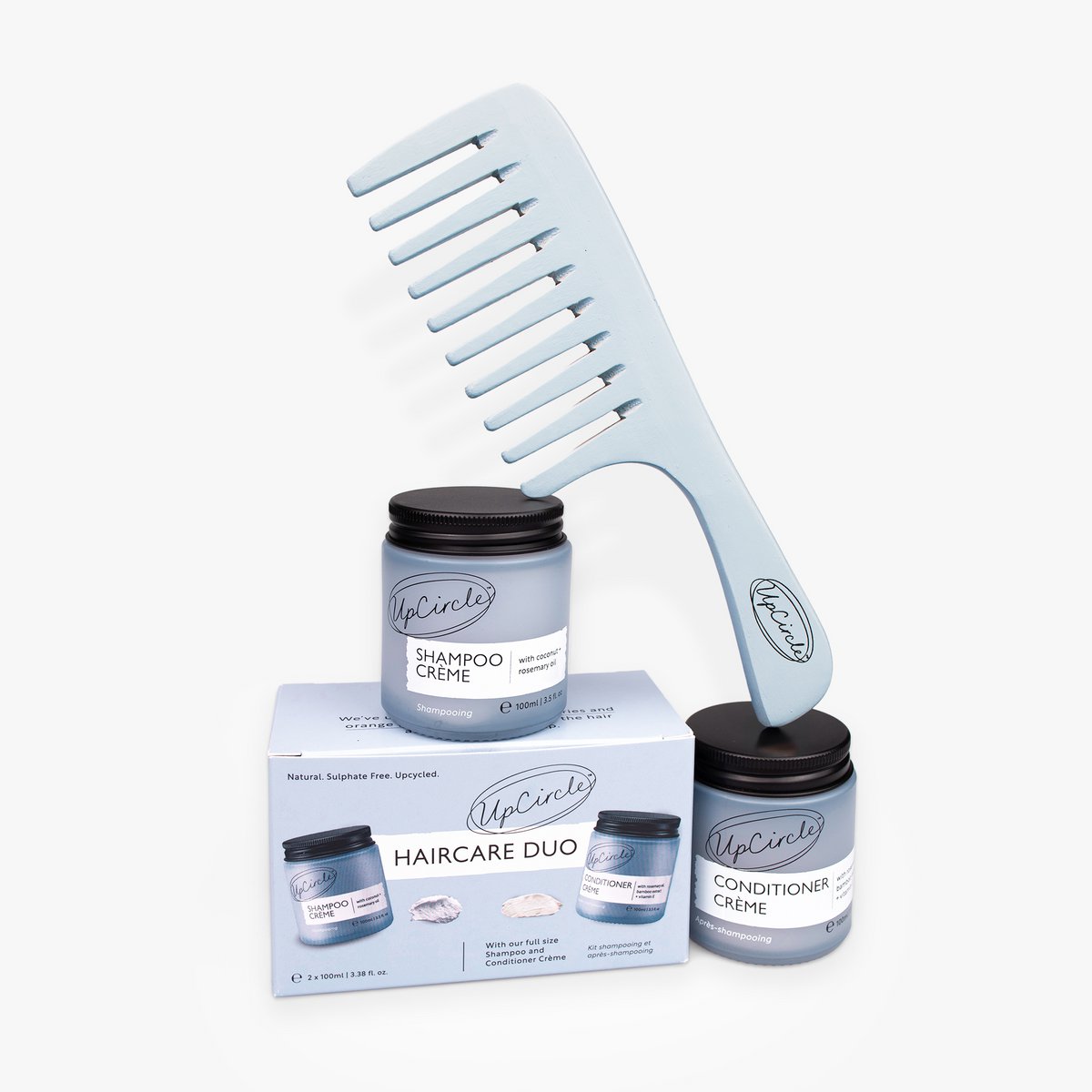 Plastic Free + Biodegradable Bamboo Comb