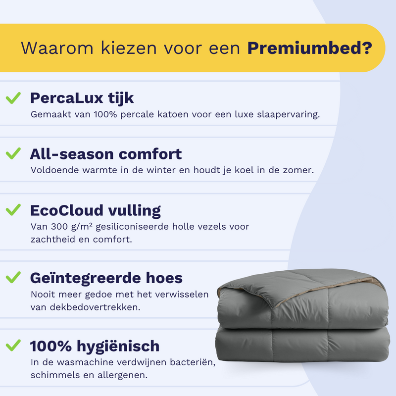 Zelesta Premiumbed - Anthracite & Taupe