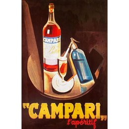 Blechschild - Campari Aperitivo 20x30cm