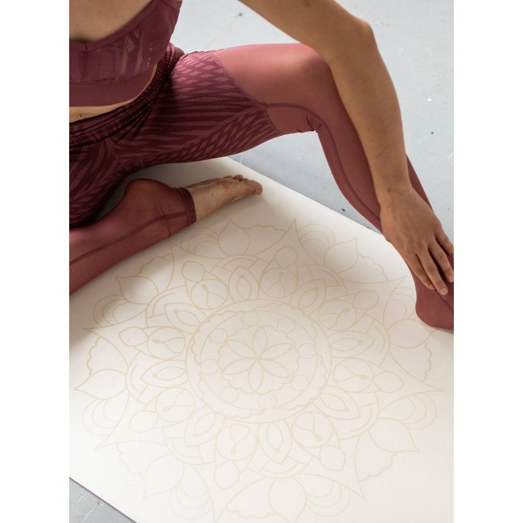 DIYogi™ MANDALA YOGAMAT - WIT