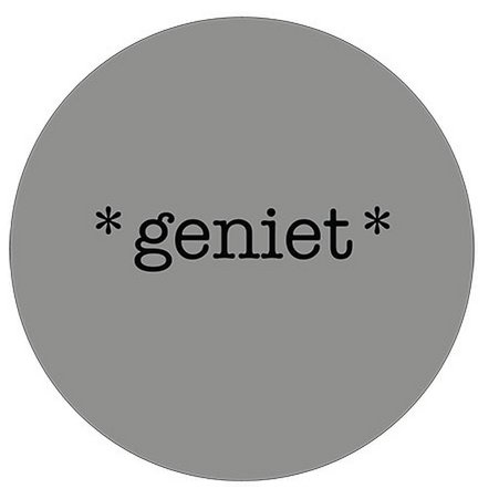 Wall circle stapled gray