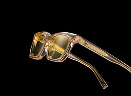 Walton & Mortimer n. 54: occhiali da sole "Inferno" Shimmer Champagne