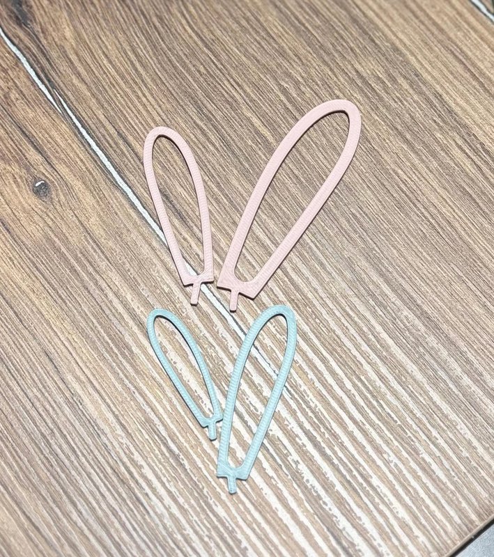 ¡Único! Preciosa decoración de conejito de pascua con orejas de conejito extraíbles