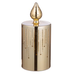 Decorative object (LED) candle shooting star, height 18 cm