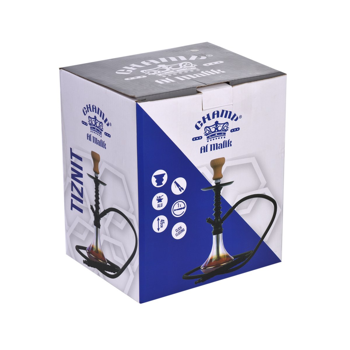 Shisha Tiznit und Zange – Narguile – Hookah – 45 cm