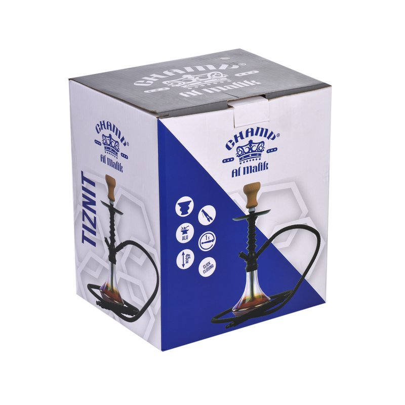 Shisha Tiznit en Tang - Narguile - Waterpijp - 45 cm