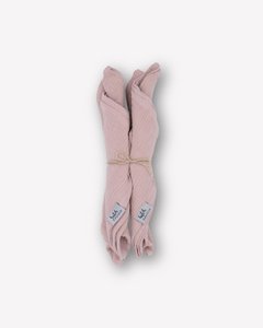 Musselin-Servietten "Anne-Marie" • Blush • 4er-Set