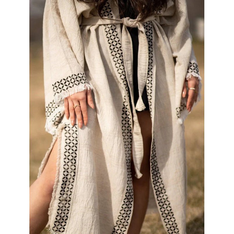 Trimita Luxe Linen Aphrodite Kimono