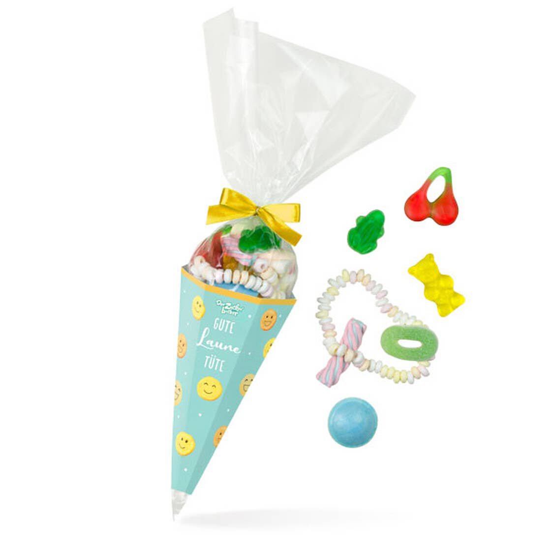 Sugar bag good mood colorful candy mix