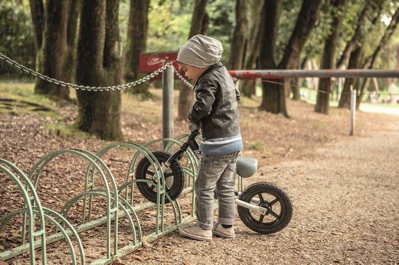 Pista - Balance Bike Steel - EVA Wheels - Black - 2/5 years