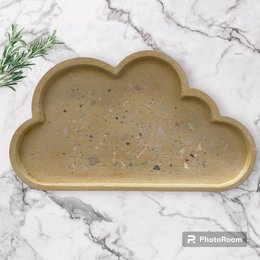 New In! Cloud shaped Trinket Tray - made of Jesmonite