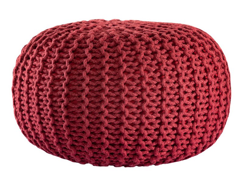 Pouf outdoor ø55cm Sitzpouf Terrasse Pool Garten