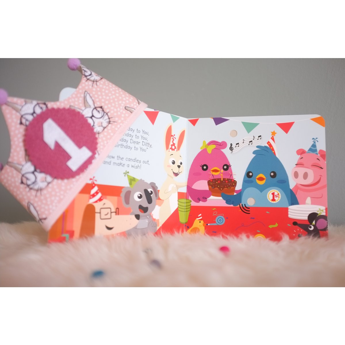 Ditty Bird Baby Sound Book: Gefeliciteerd met je verjaardag