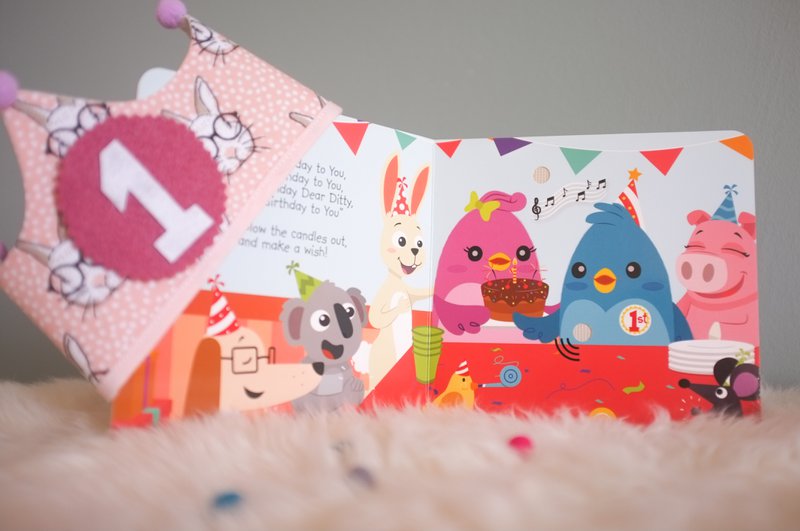 Ditty Bird Baby Sound  Book: Happy Birthday