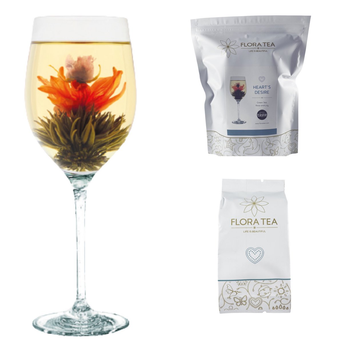 El deseo del corazón de Flora Tea