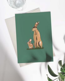 Mor og babyhare