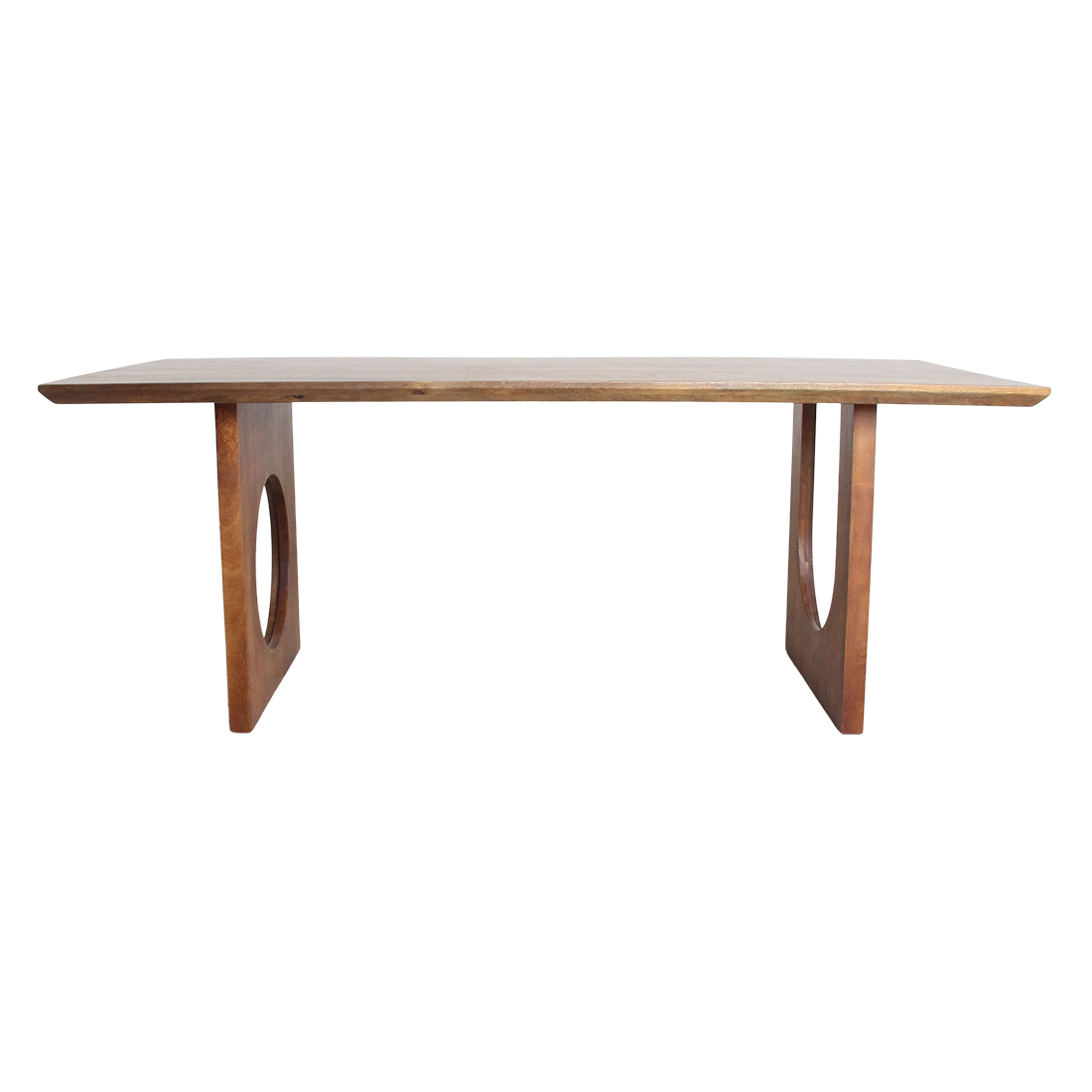 Bullnose Chamfered mango wood dining table mix
