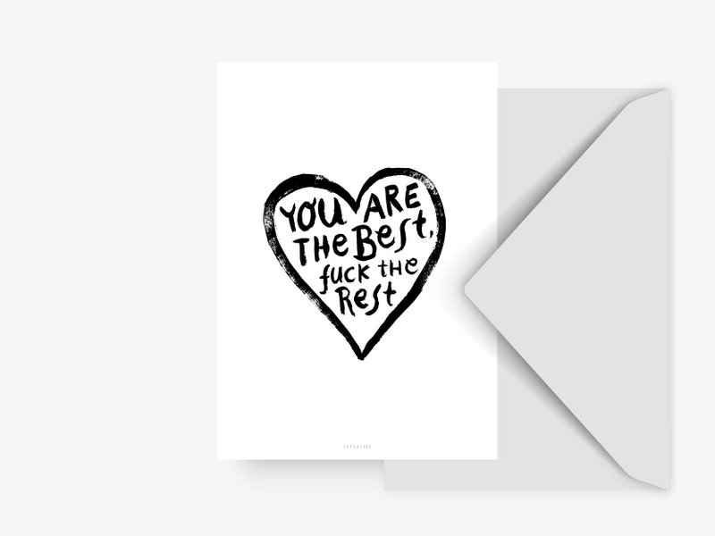 Postkarte / The Best