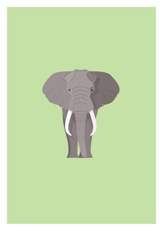 Manifesto dell'elefante
