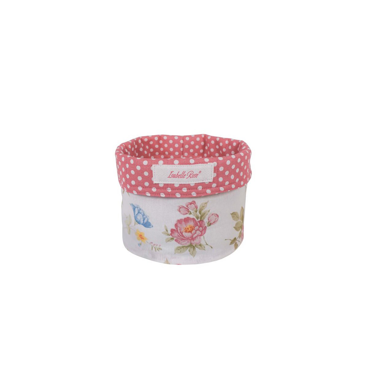 Panier à pain Jardin anglais 21x17 cm Isabelle Rose
