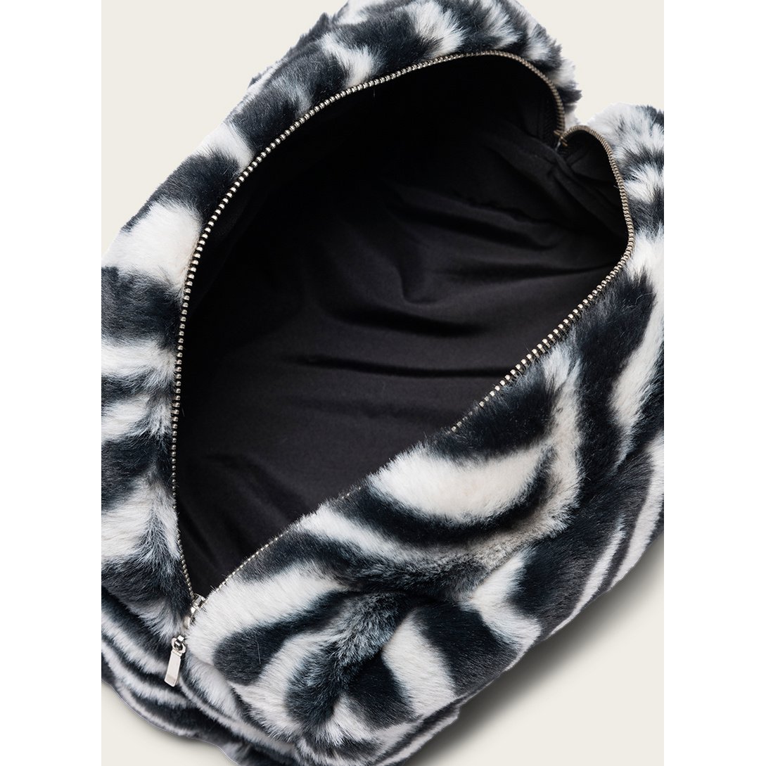 Omay Pouch Zebra Weiß
