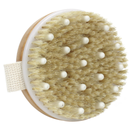 Złuszczanie i masaż pędzla do ciała - naturalne odczucie