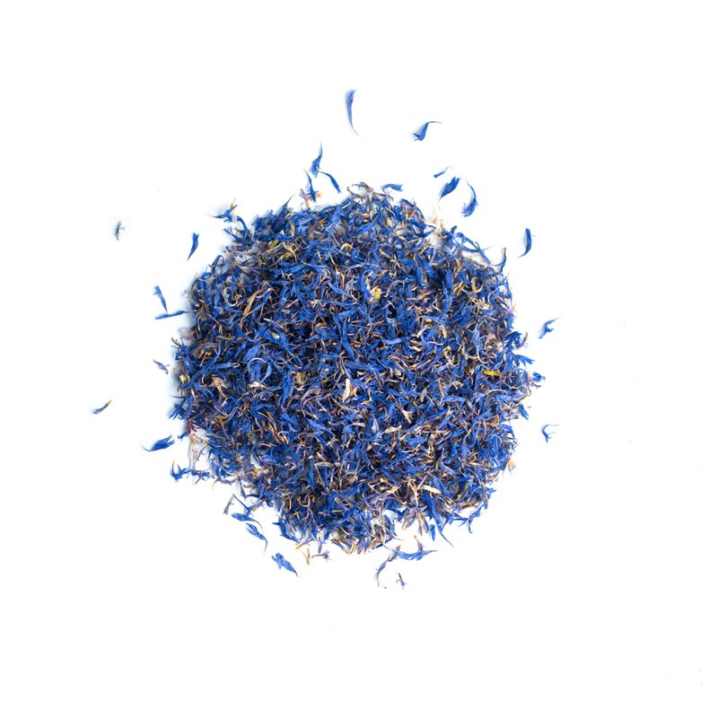 Trockenblaue Acian Blütenblätter 40G/ 80 g/ 200g