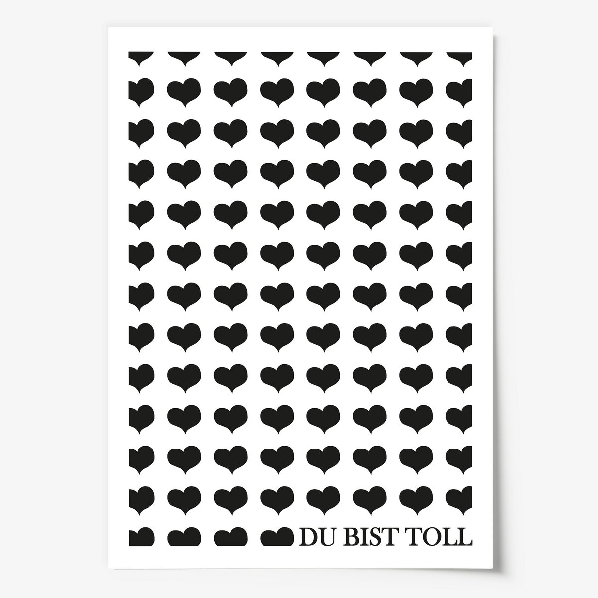 Poster: Du bist toll