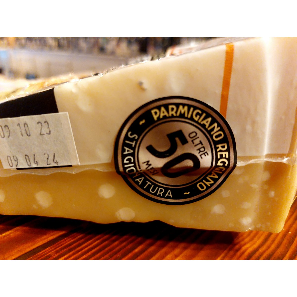 Parmigiano Reggiano DOP - 50+ months aged price/kg