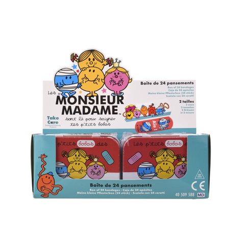 Mr. Madam - Metal Bandage Box (24 dressings)