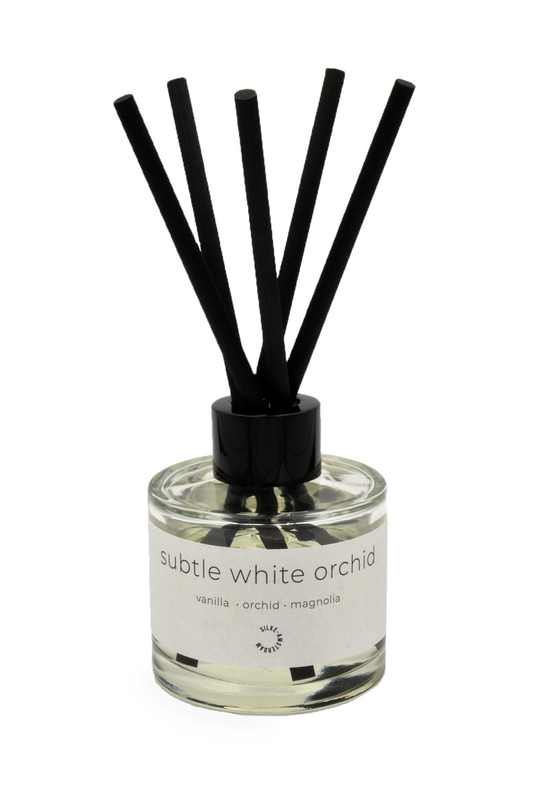 Reed diffuser | Subtle White Orchid | 100 ml | Floral Scent