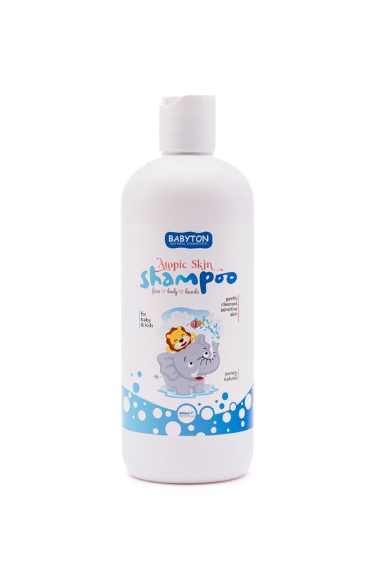 Babyton Natural Body & Hair Shampoo for Atopic skin 400ml