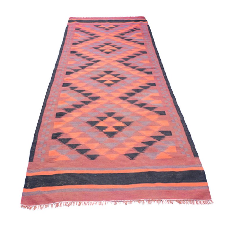 Tapis Kilim Tapisserie Vintage en Laine