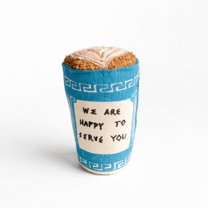 New Yorker griechische Kaffeetasse
