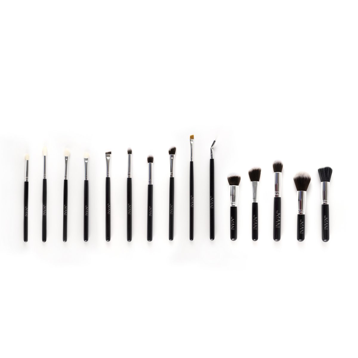 Make-Up Brush Set 15-Delig Professioneel Zwart