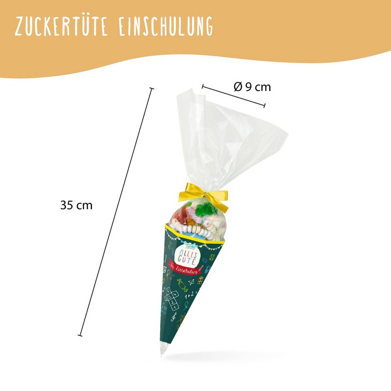 Zuckertüte Einschulung Bunte Süßigkeiten Mischung Kinder