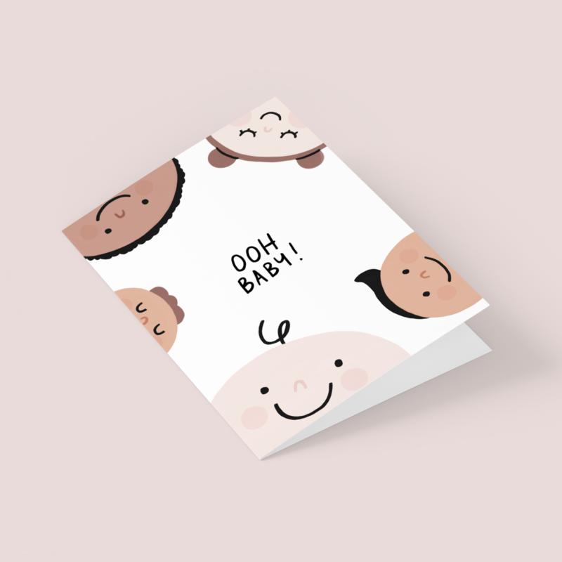 Eco Greeting Card — Baby Boom