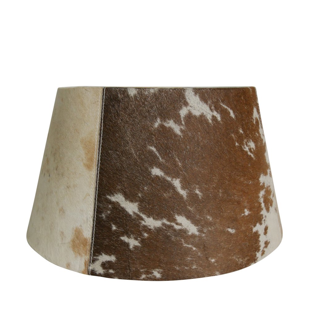 Lampshade cow brown/white 40cm