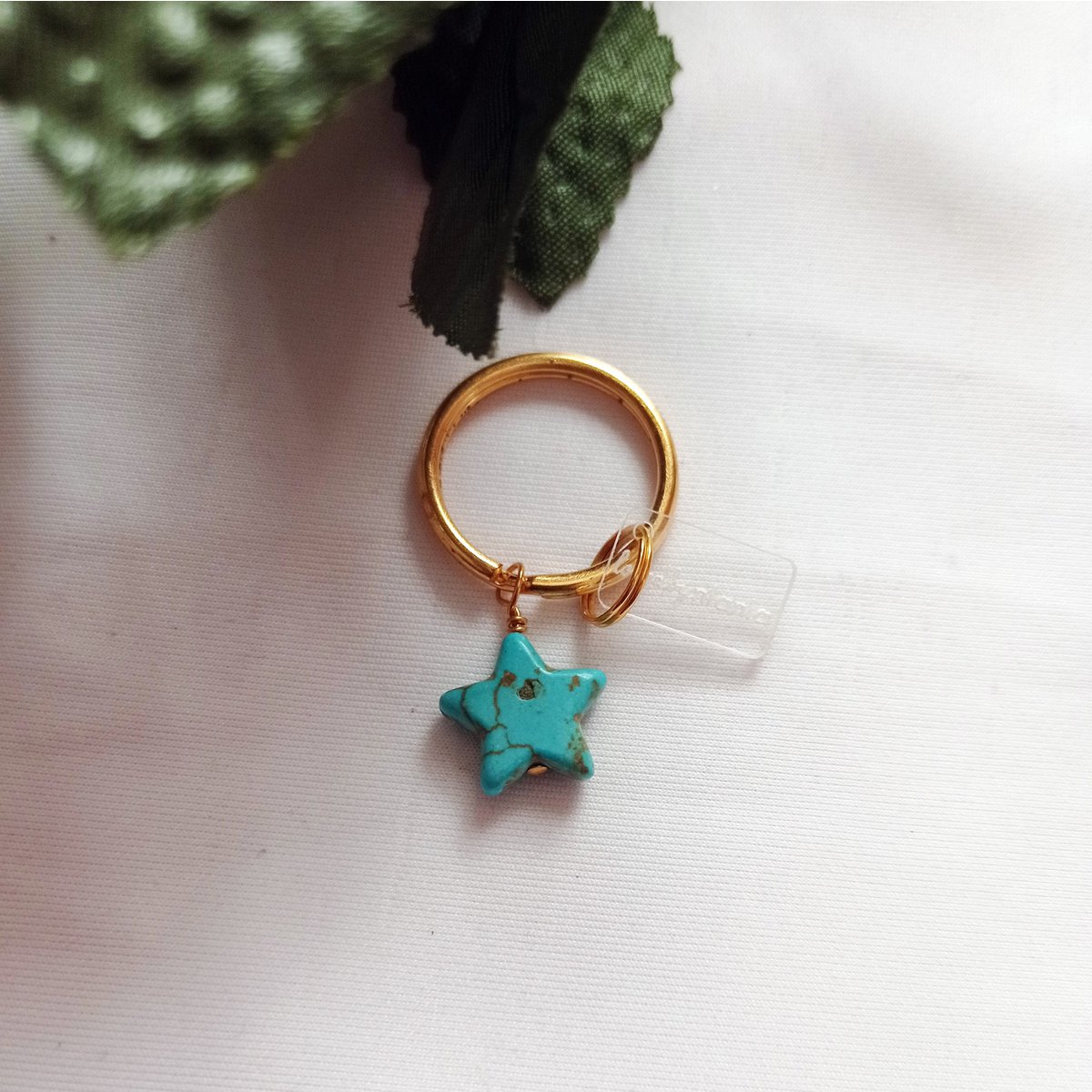 Blue star keychain, keychain accessory, star-shaped keychain, trendy keychain | by lovedbynlanla