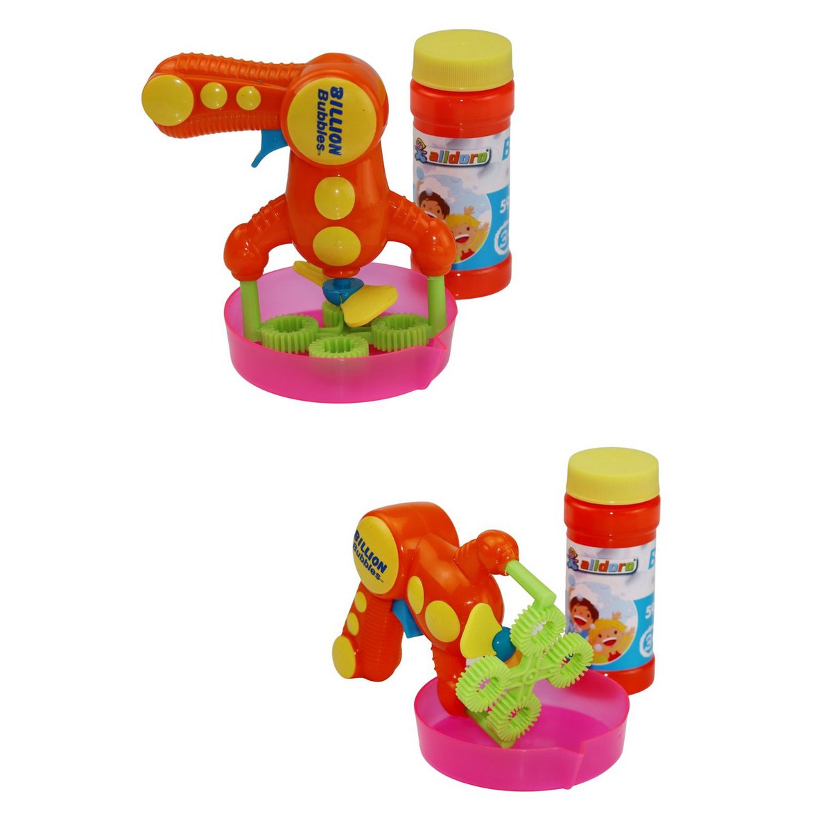 Seifenblasenpistole Bubble Fun, 2-fach sortiert