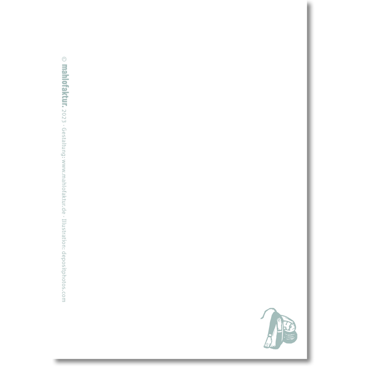 Impermanence Postcard