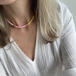 Surf Necklace | Multicolor block