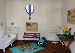 BLUE BALLOON CHILDREN'S HANGING LAMP