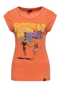 Enzyme Washed T-Shirt «Summer 63»